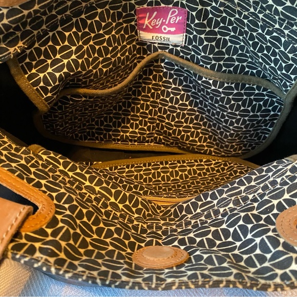 Fossil large Key-per shoulder hobo bag - Picture 7 of 9
